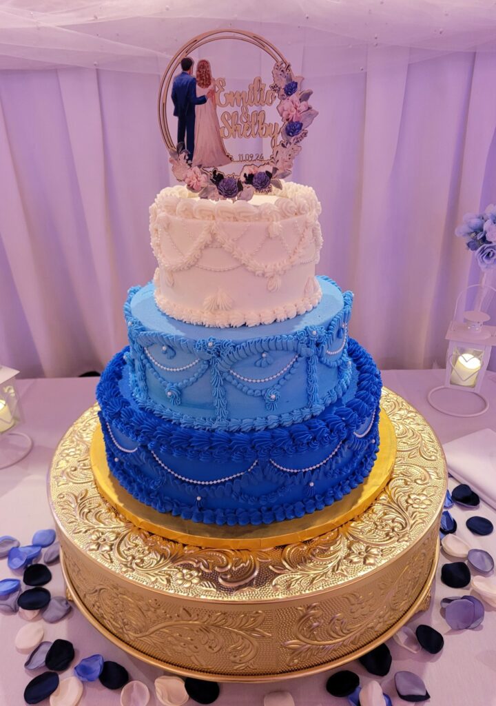 The perfect wedding cake